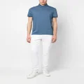 Tommy Hilfiger plain cotton polo shirt - Blue