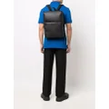 Ferragamo zip-up leather backpack - Black