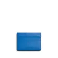 Shinola logo-debossed leather cardholder - Blue