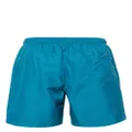 Fred Perry mid-rise swim shorts - Blue