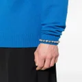 Jil Sander hammered beaded bracelet - Silver