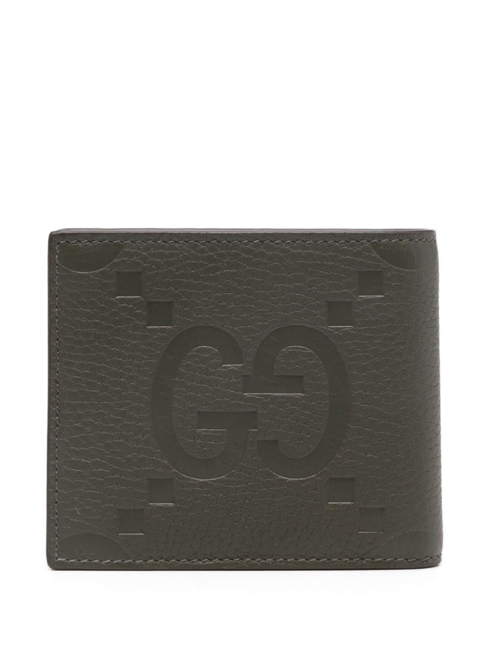 Gucci Jumbo GG bi-fold wallet - Green
