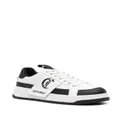 Just Cavalli logo-print leather sneakers - White