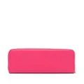 Just Cavalli logo-appliqué wallet - Pink