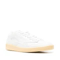 Jil Sander logo-debossed panelled sneakers - White