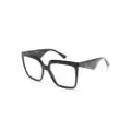 ETRO oversize-frame glasses - Black
