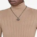 Gucci Interlocking G pendant necklace - Silver