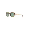 Vivienne Westwood tortoiseshell square-frame sunglasses - Brown