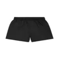 Philipp Plein Junior logo-print elasticated-waist swim shorts - Black