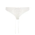 Kiki de Montparnasse Lola corset lace briefs - White