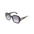 Stella McCartney Eyewear oversize-frame sunglasses - Black