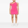 Nike x Jacquemus asymmetric minidress - Pink