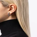 Gucci sterling silver Interlocking G hoop earrings