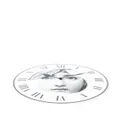 Fornasetti face-print wall clock - White