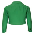Akris Lewitt cropped jacket - Green