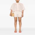 Philosophy Di Lorenzo Serafini pressed-crease tailored shorts - Pink