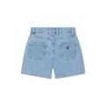 guess kids embellished denim shorts - Blue