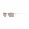 Montblanc square tinted sunglasses - Silver