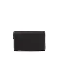 Karl Lagerfeld K/Pass logo-embroidered tri-fold wallet - Black