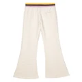 PUMA x lemlem geometric flared trousers - White