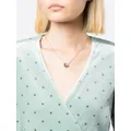 Marc Jacobs The Medallion Abalone pendant necklace - Gold