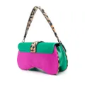 Just Cavalli colourblock shoulder bag - Pink