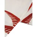 La DoubleJ Date Palms linen tablecloth (180cm x 350cm) - White