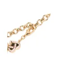 Casablanca heart-charms necklace - Gold