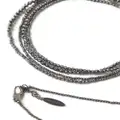 Brunello Cucinelli beaded sterling silver bracelet