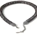 Brunello Cucinelli Monili bead-embellished choker necklace - Silver