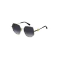 Marc Jacobs Eyewear Marc 730/S geometric-frame sunglasses - Gold