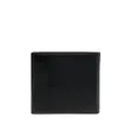 Kiton bi-fold grained-leather card holder - Black