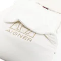 Aigner Kids embroidered-logo Pima cotton sleep bag - Neutrals