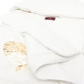 Aigner Kids metallic-print Pima cotton sleep bag - Neutrals