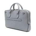 Montblanc 4810 textured leather laptop bag - Grey
