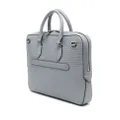 Montblanc 4810 textured leather laptop bag - Grey