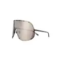 Rick Owens shield-frame sunglasses - Black