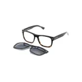Dsquared2 Eyewear logo-plaque tortoiseshell-effect sunglasses - Black