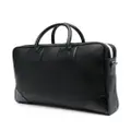Bally logo-print leather briefcase - Black