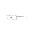 Calvin Klein rectangular-frame logo glasses - Grey
