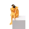 Seletti Love Is a Verb David & Esther sculpture - Yellow