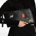Lanvin x Future appliqué-detail clutch bag - Black