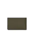 ETRO Pegaso-plaque grained leather wallet - Green