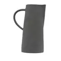Off-White matte-finish ceramic water jug - Black