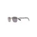 Cartier Eyewear square-frame tinted sunglasses - Gold