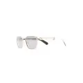 Cartier Eyewear square-frame tinted sunglasses - Gold