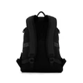 Armani Exchange logo-print canvas backpack - Black
