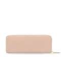 Prada Saffiano leather logo plaque wallet - Pink