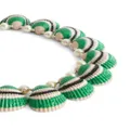ETRO faux-pearl shell necklace - Green