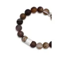 Tateossian agate beaded bracelet - Brown